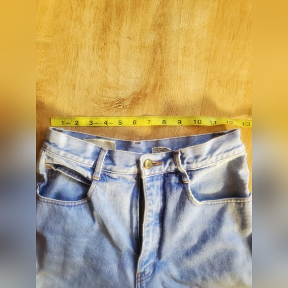 Vintage Bill Blass mom blue jeans size 8 petite high waist - Picture 10 of 13